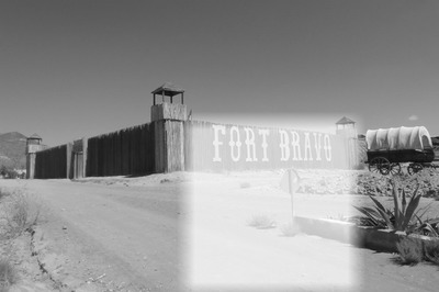western Fort Bravo Valokuvamontaasi