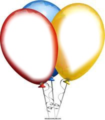 Balões Fotomontagem