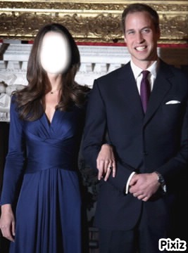 will et kate Fotomontage