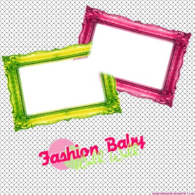 Fashion Baby Photo frame effect
