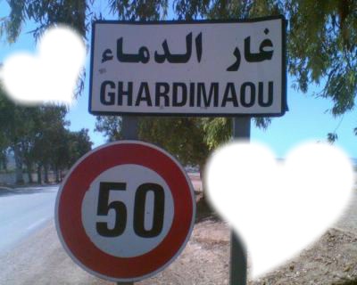 tunisie ghardimaou Fotomontage