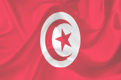 drapeau tunisie Fotomontaža