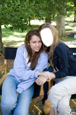 Miley et vous ? Photo frame effect