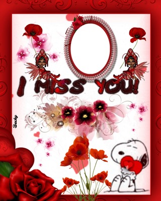 I MISS YOU Montage photo
