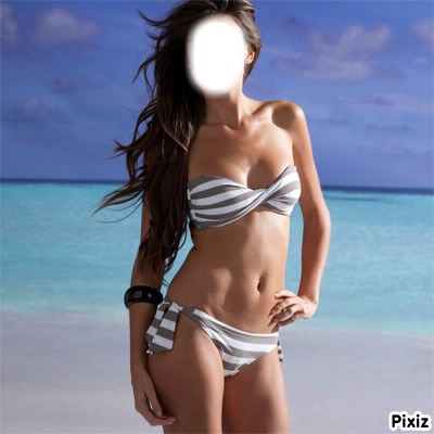 bikini Fotomontage