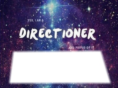 directioner and proud galaxy Photo frame effect