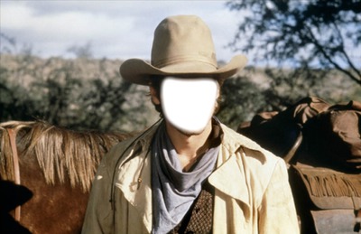 cowboy Photomontage