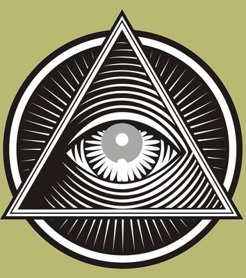 pirâmide com olho / pyramid with eye
