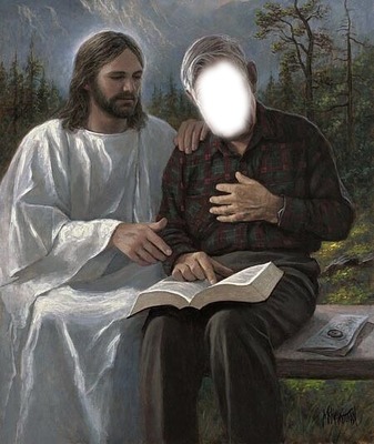 Jésus Photomontage