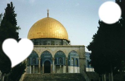 Mosquée al aqsa Fotomontage