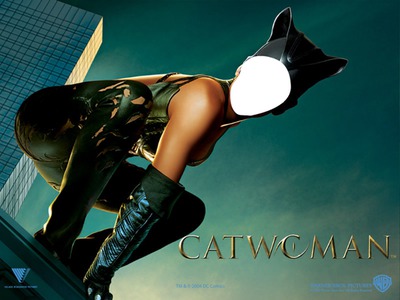 cat women Photomontage