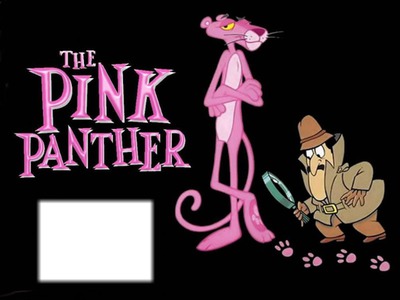 Pink Panther 10 Photo frame effect