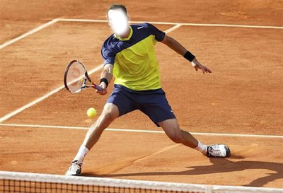 tennis Fotomontažas