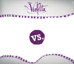 vs violetta Photo frame effect