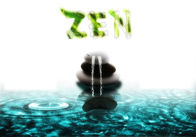 zen Fotomontage