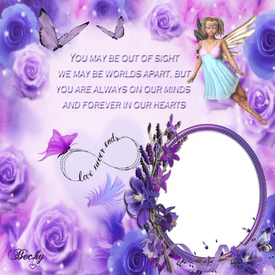 you may be out of my sight Photo frame effect