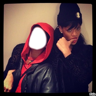Rihanna Photo frame effect