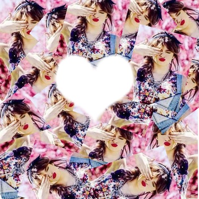 Collage De Martina Stoessel Fotoğraf editörü