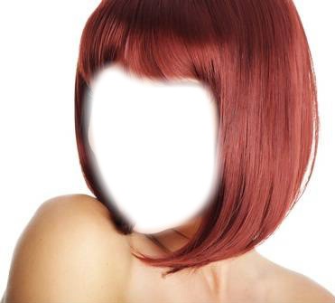 Red hair Fotomontasje