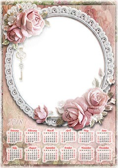 kalendář Fotomontaža