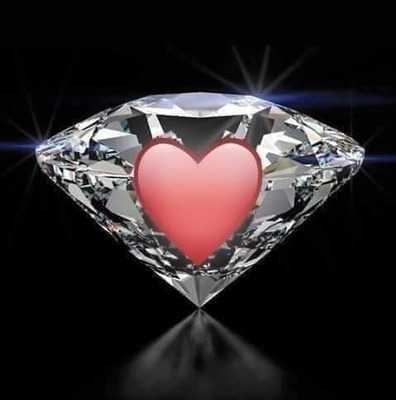 renewilly corazon y diamante Montaje fotografico