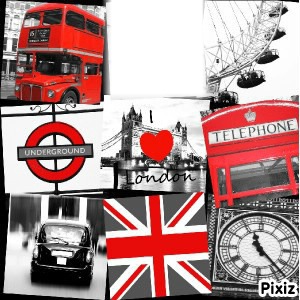 London <3 Fotomontažas