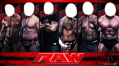 wwe personnage Fotomontage
