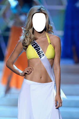 Miss Nevada Fotomontaż