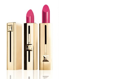 Guerlain Pink Lipstick Fotomontaż