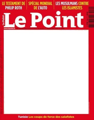 le point Photo frame effect