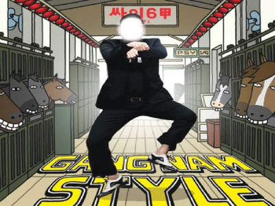psy gang style 2 Photomontage