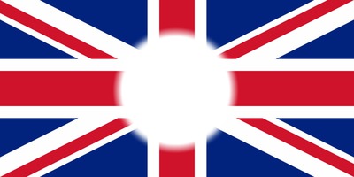 UK flag Photo frame effect
