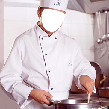 cuisine chef Fotomontaggio