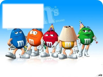 M&MS Photo frame effect