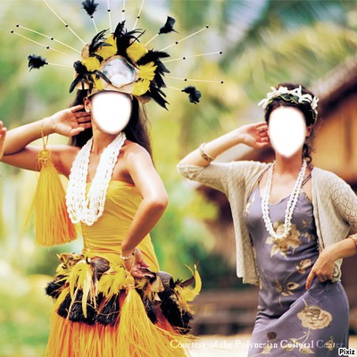 hula dancer Fotomontasje