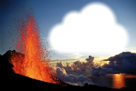 volcan Montaje fotografico