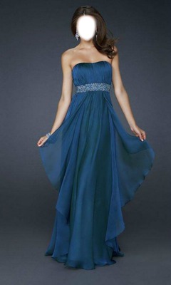 robe bleu 8 Fotomontáž