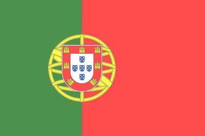 Portugal flag Fotomontagem