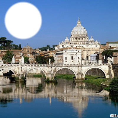 Le Vatican Fotomontaža