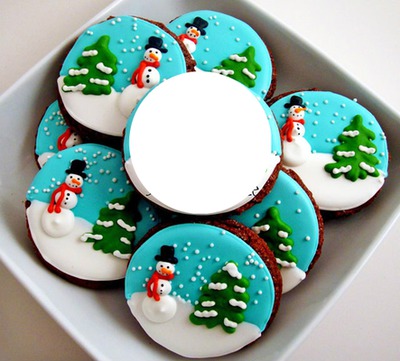 Christmas cookie Fotomontage