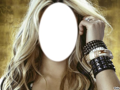 Shakira Photo frame effect