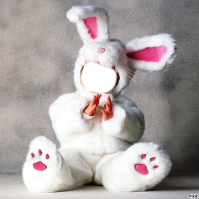 Easter bunny Fotomontaggio