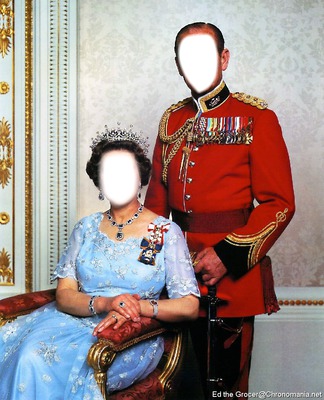 Reine Angleterre Fotomontage