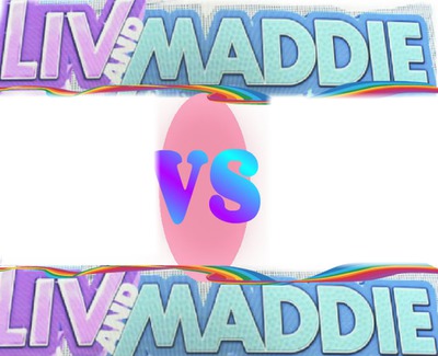 Liv and Maddie - vs. (1) フォトモンタージュ