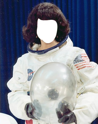Astronaut Photomontage