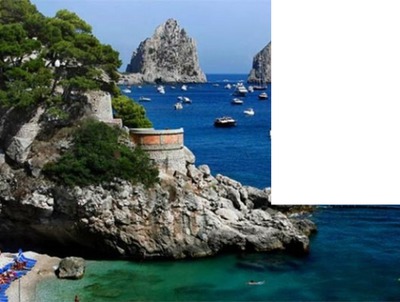 Capri Photo frame effect