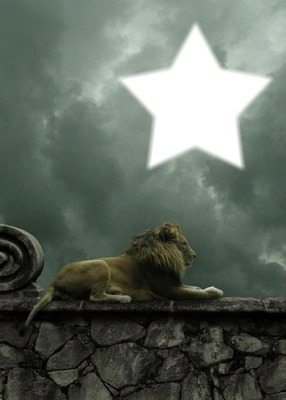 lion Fotomontaggio