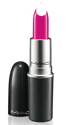 M.A.C Hot Pink Lipstick Fotomontage