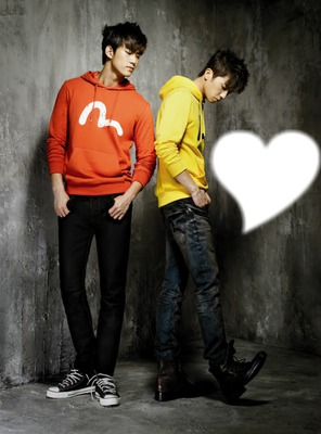Kpop 2Pm wooyoung Y taecyeon Photo frame effect