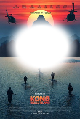 kong skrull island affiche Photo frame effect
